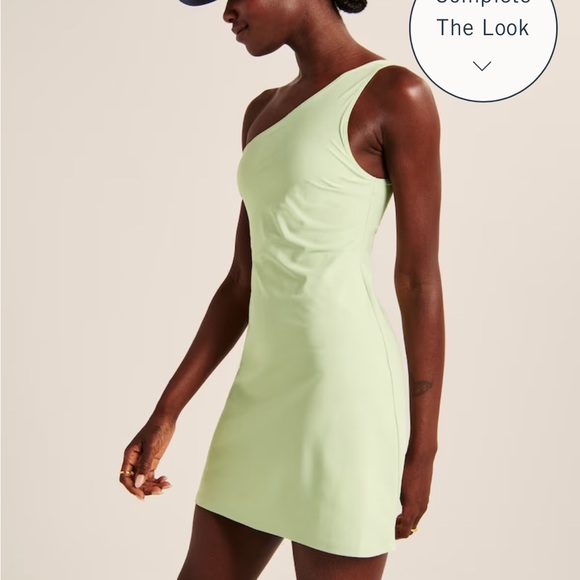Abercrombie One Shoulder Traveler Dress NWT. - Picture 1 of 3